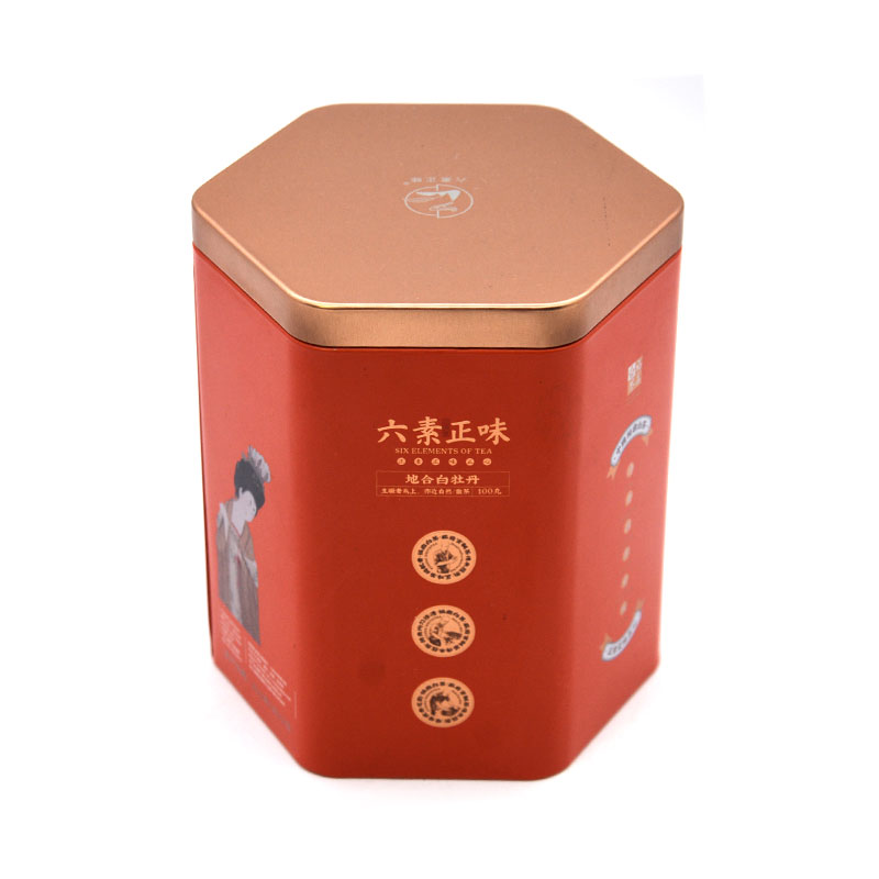 100克牡丹茶鐵罐