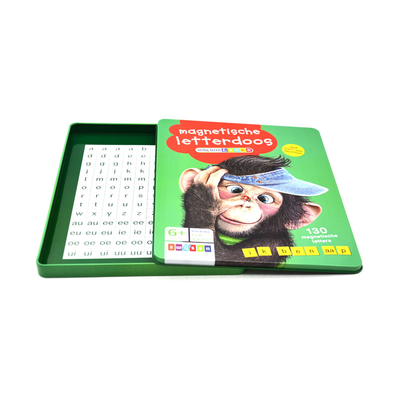 英語學習卡鐵盒包裝