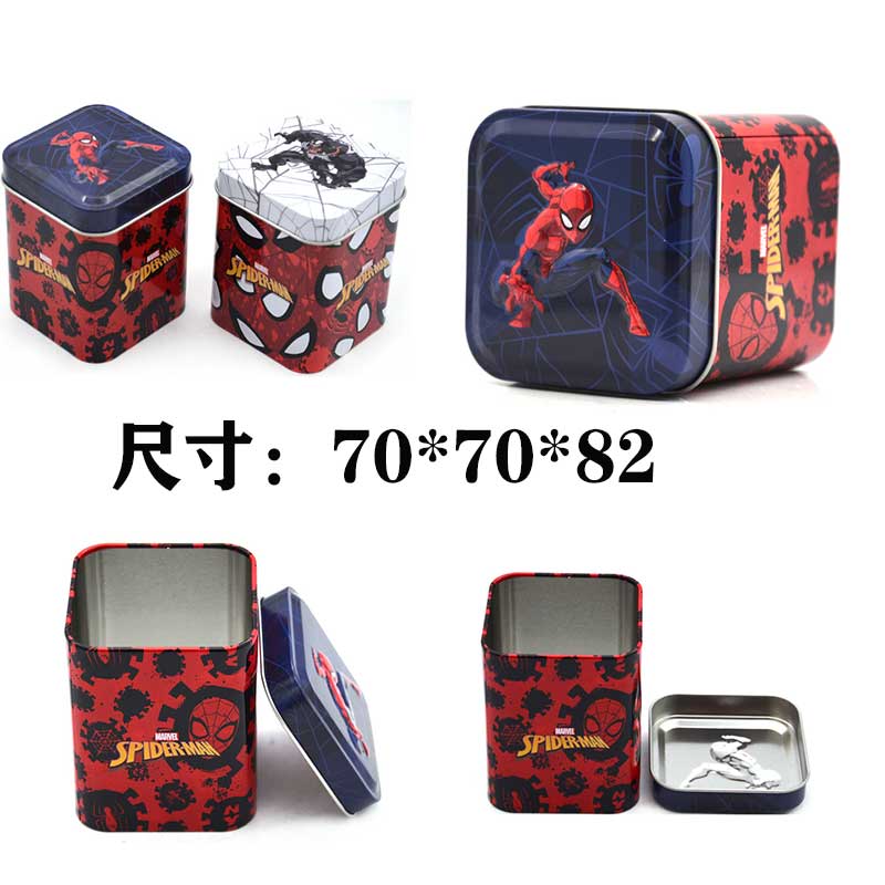 卡通文具鐵罐尺寸