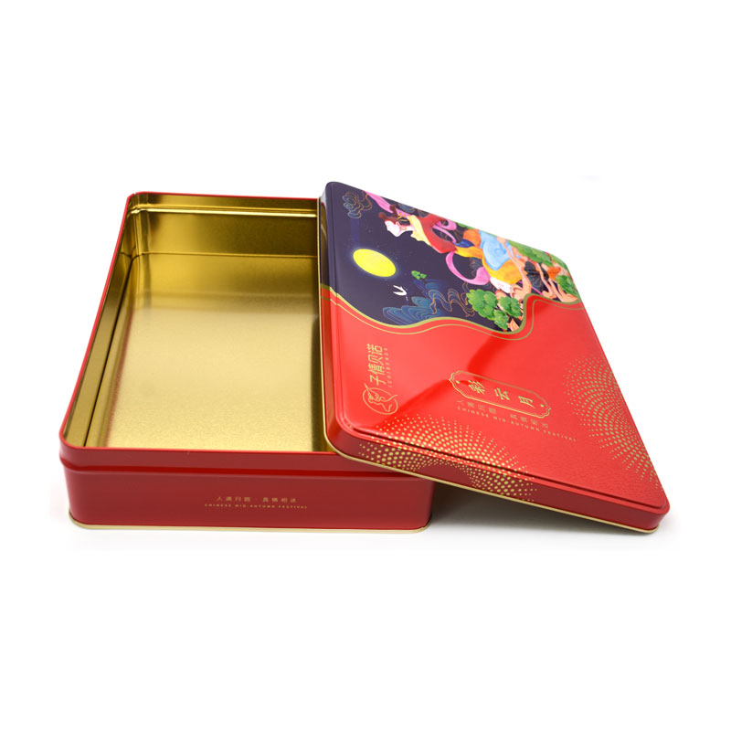 長(zhǎng)方形五仁月餅鐵盒