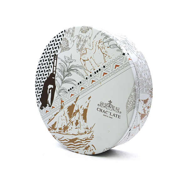 圓形曲奇餅干鐵罐