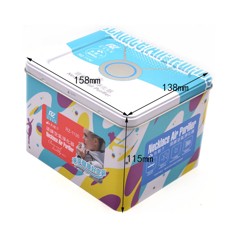 空氣凈化器包裝鐵盒尺寸