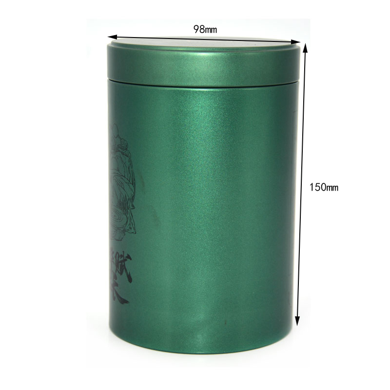 100克綠茶鐵罐尺寸
