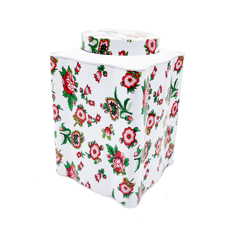 yi-2=105x105x165 異形茶葉鐵盒