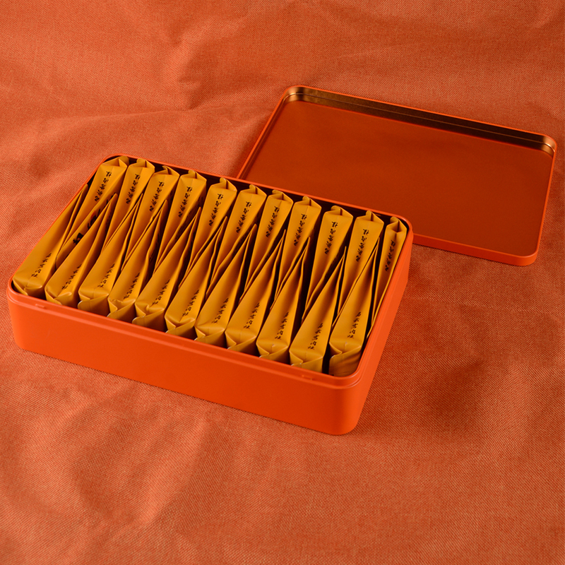 方形公版茶葉鐵盒